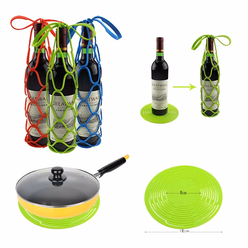Collapsible Silica Gel Bottle Carrier