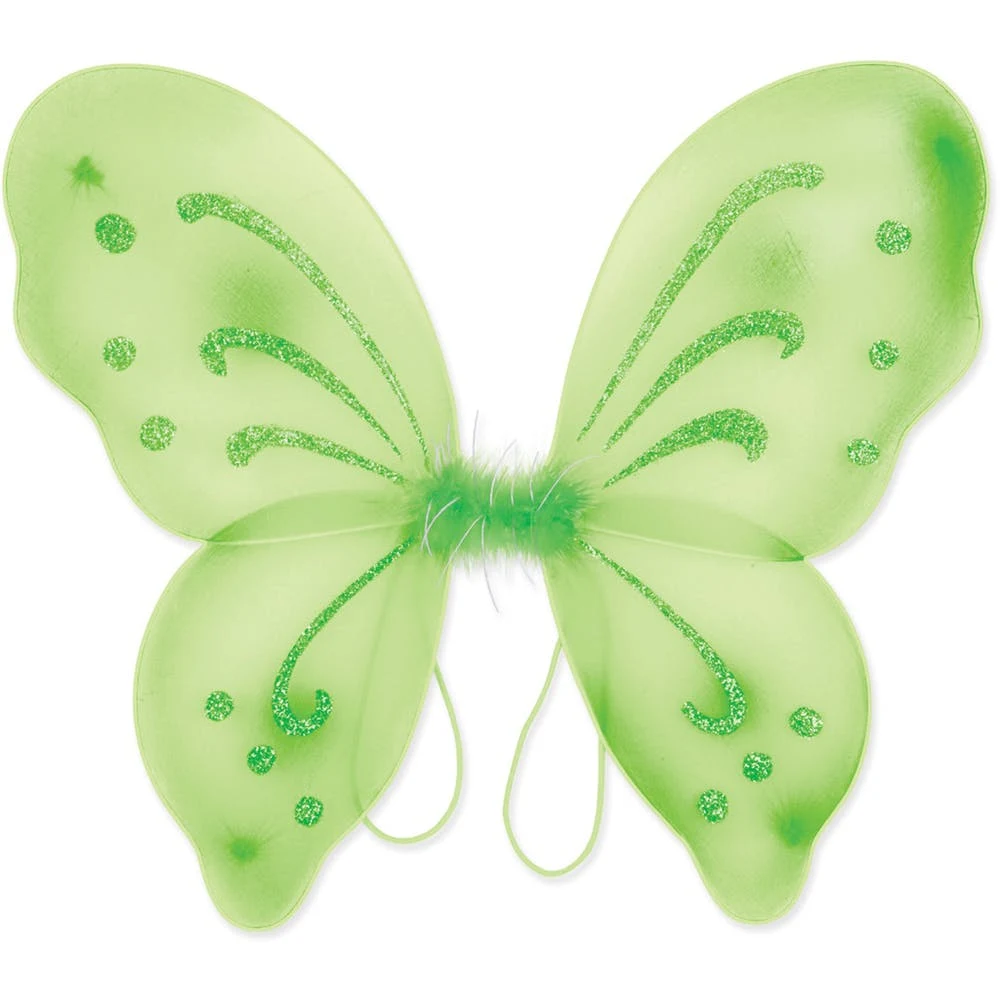 Nylon Fairy Wings - Light Green 1