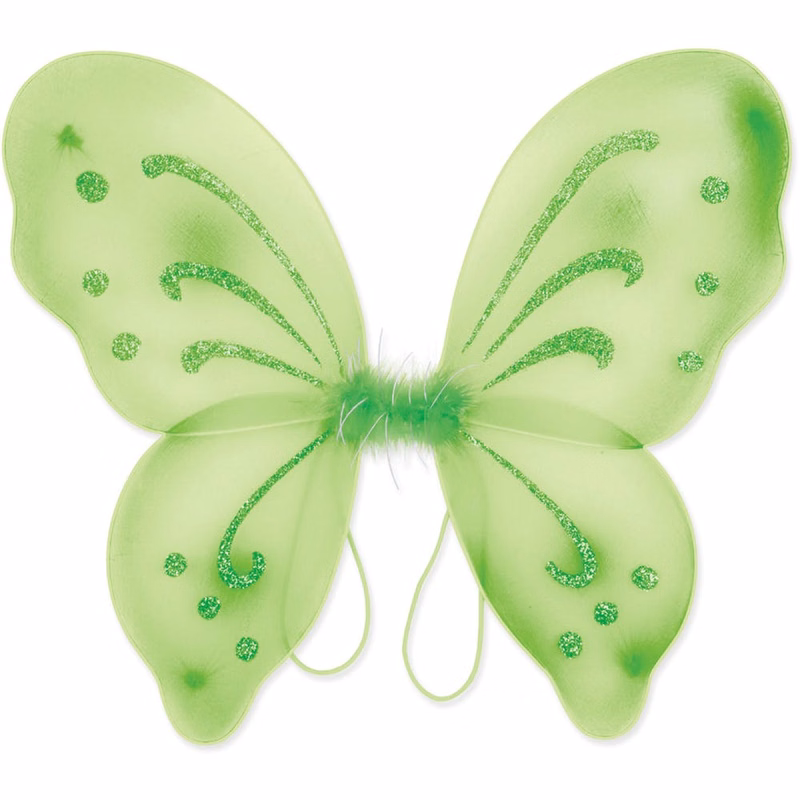 Nylon Fairy Wings - Light Green