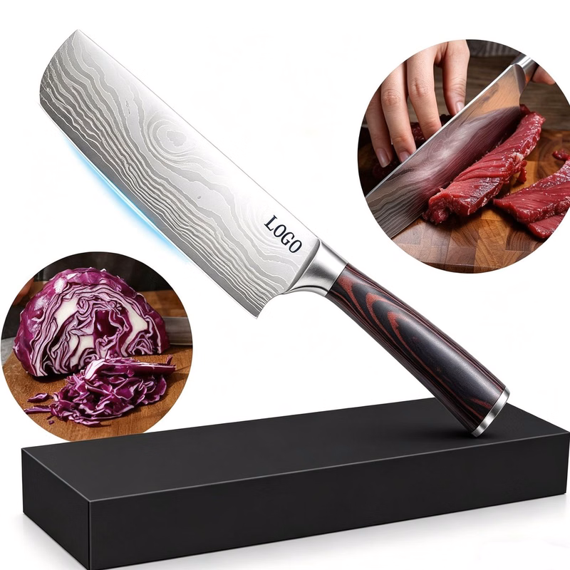 High Carbon 7 Inch Asian Chef Knife