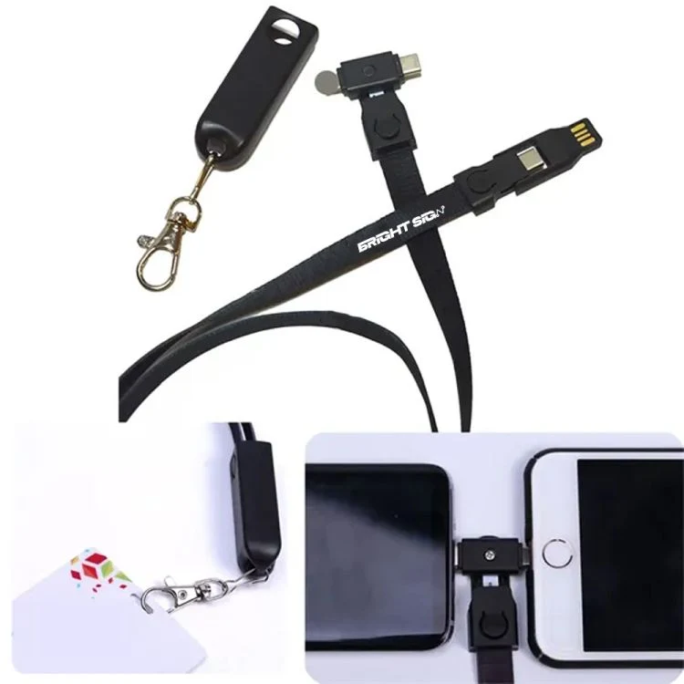 4-in-1 USB Charging Cable Lanyard 1