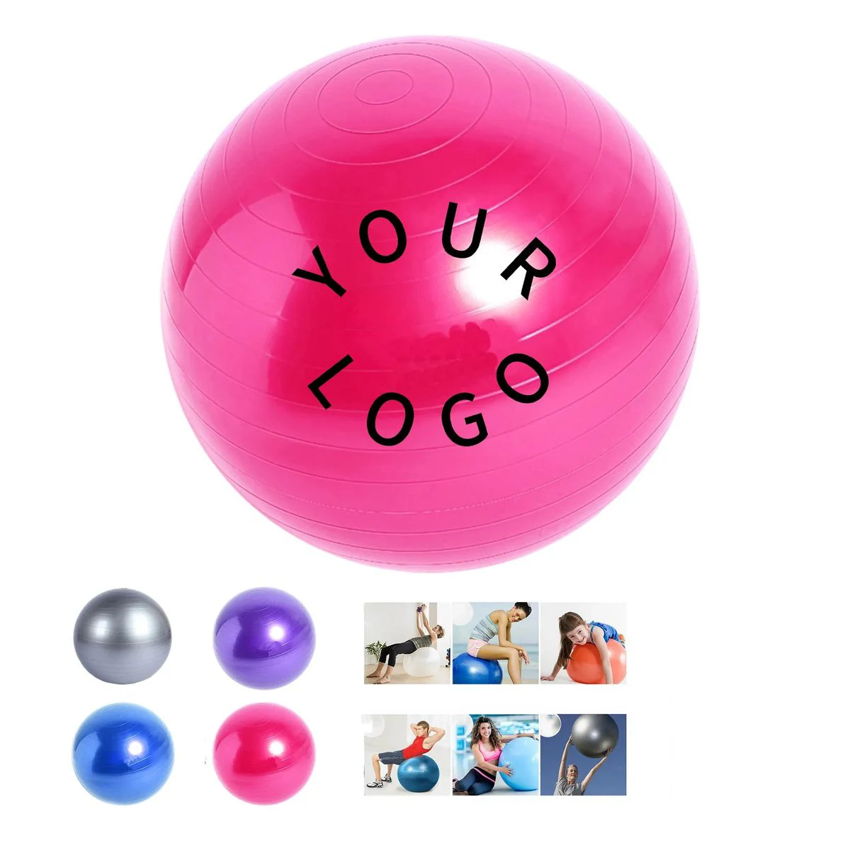 Large Yoga Ball 25.6 Inches for Training 1