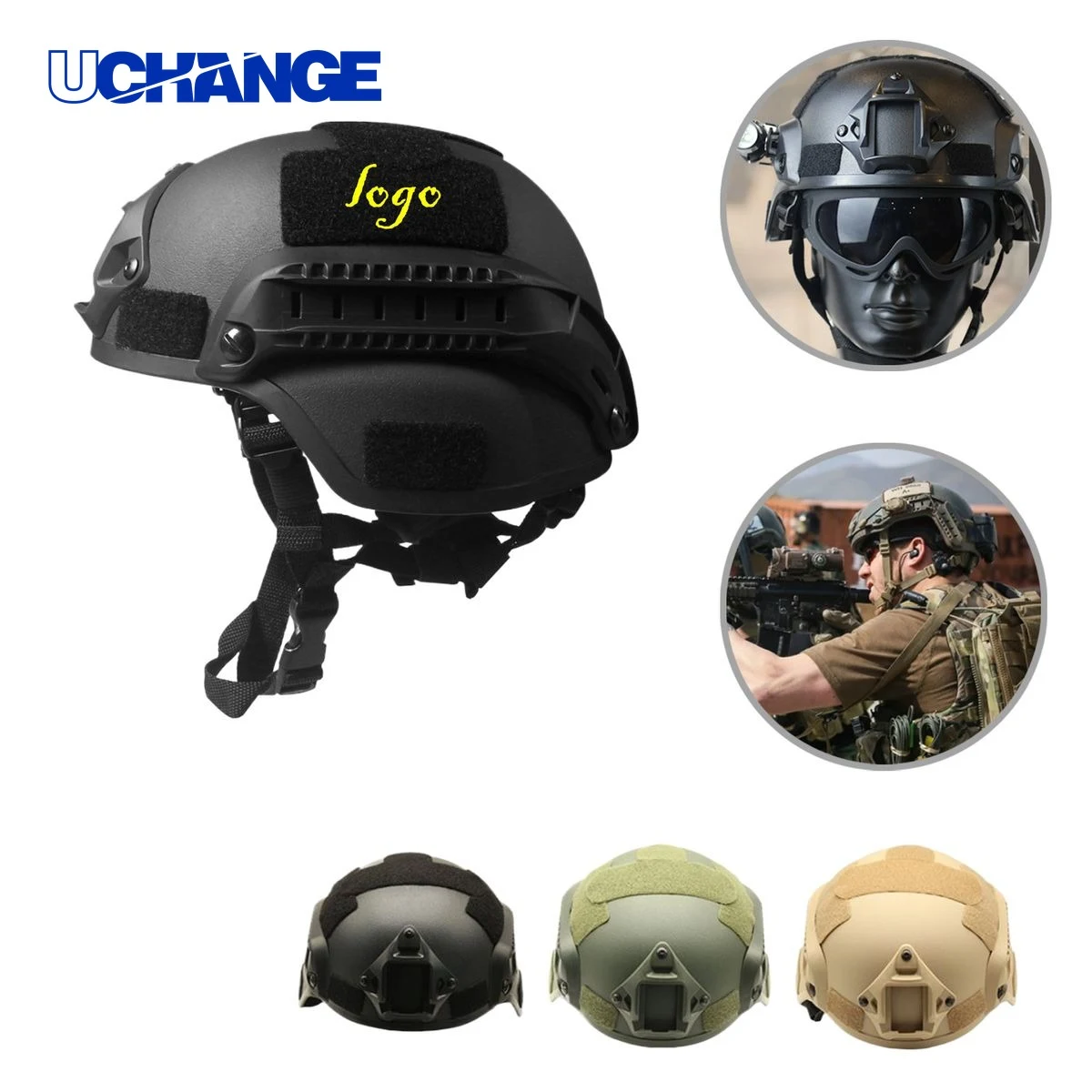 ABS Tactical Helmet for Cycling and Gaming 1