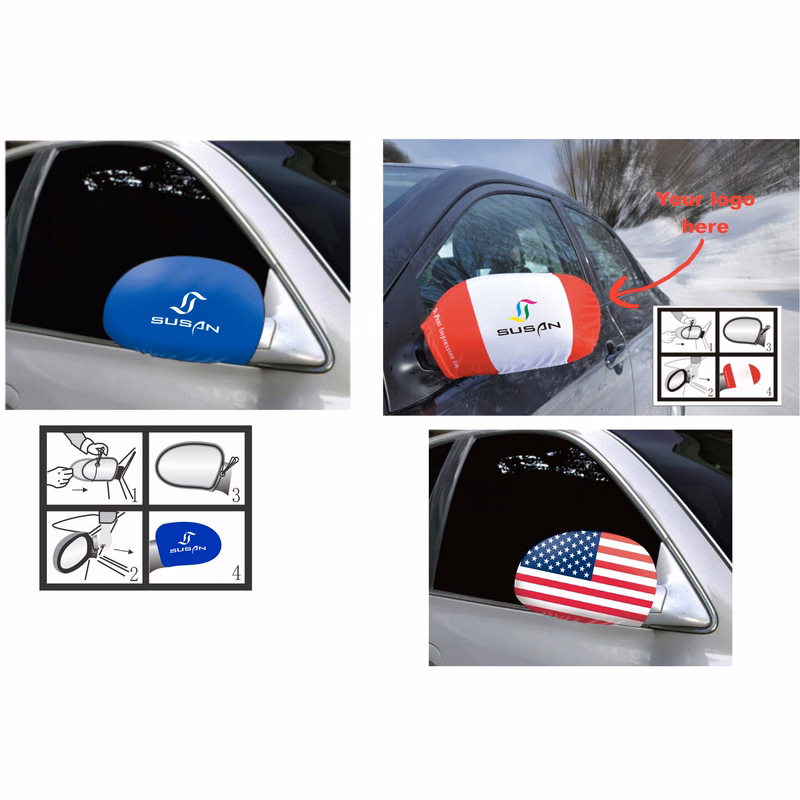 Car Side Mirror Flag Cover