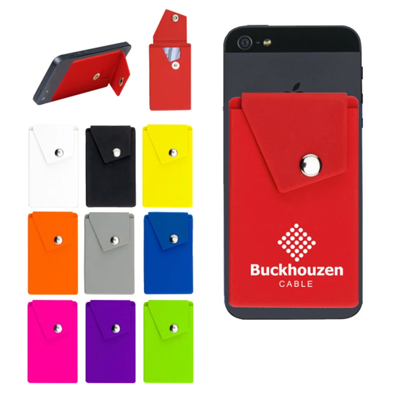 Silicone Phone Stand Card Wallet 1