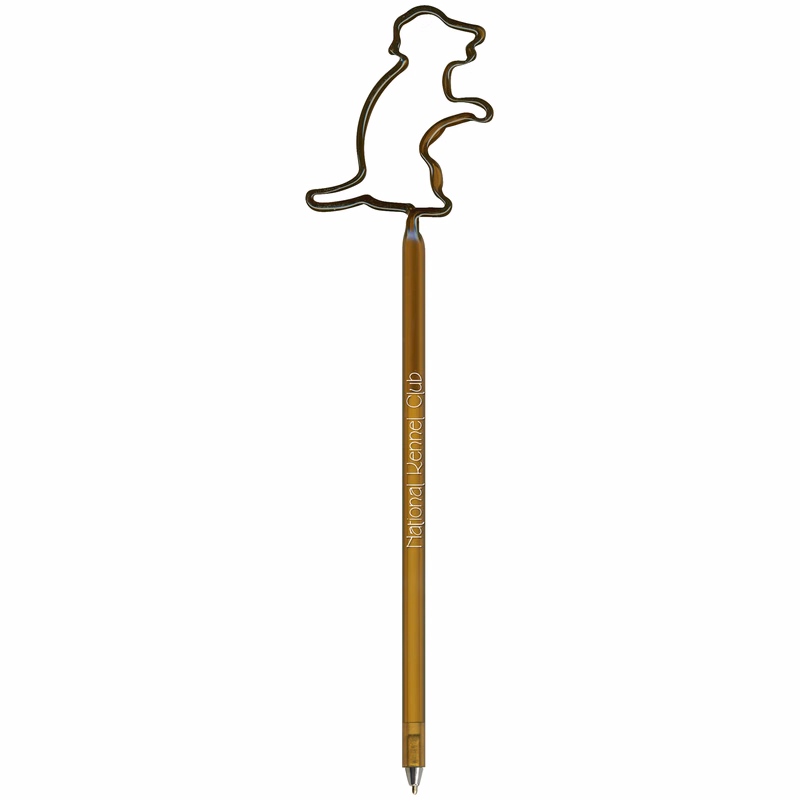 Dog Begging Inkbend Standard, Bent Pen