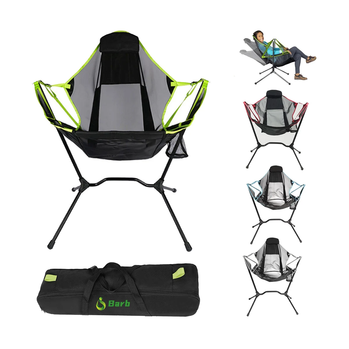 Folding Rocking Chair with Carrying Bag 1