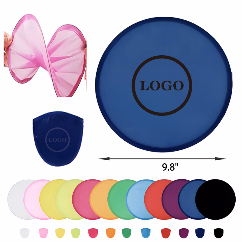 Stylish Folding Flying Disc Fan With Pouch