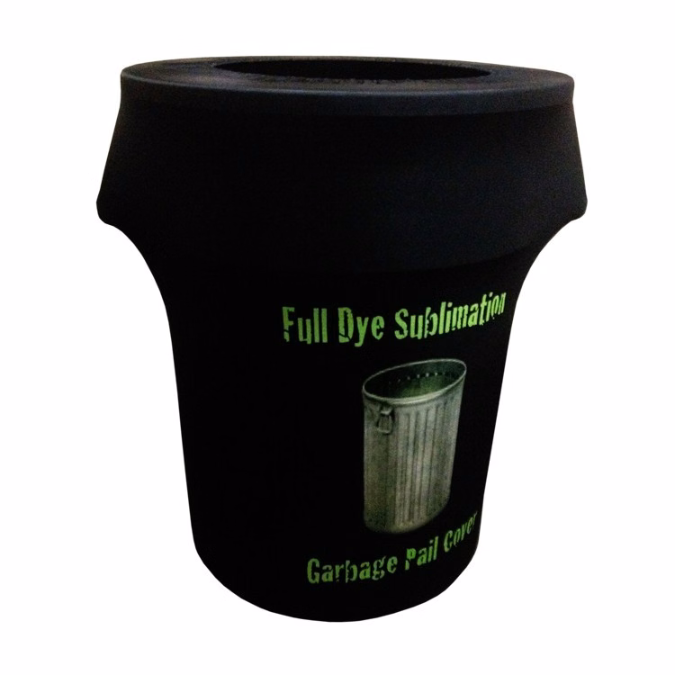 PREMIER Full Color 44 Gallon Spandex Stretch Trash Can Cover