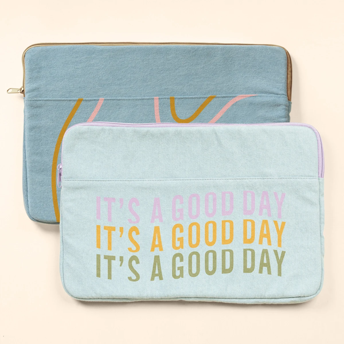 CONTINUED LAPTOP SLEEVES - DENIM - LARGE 15" 1