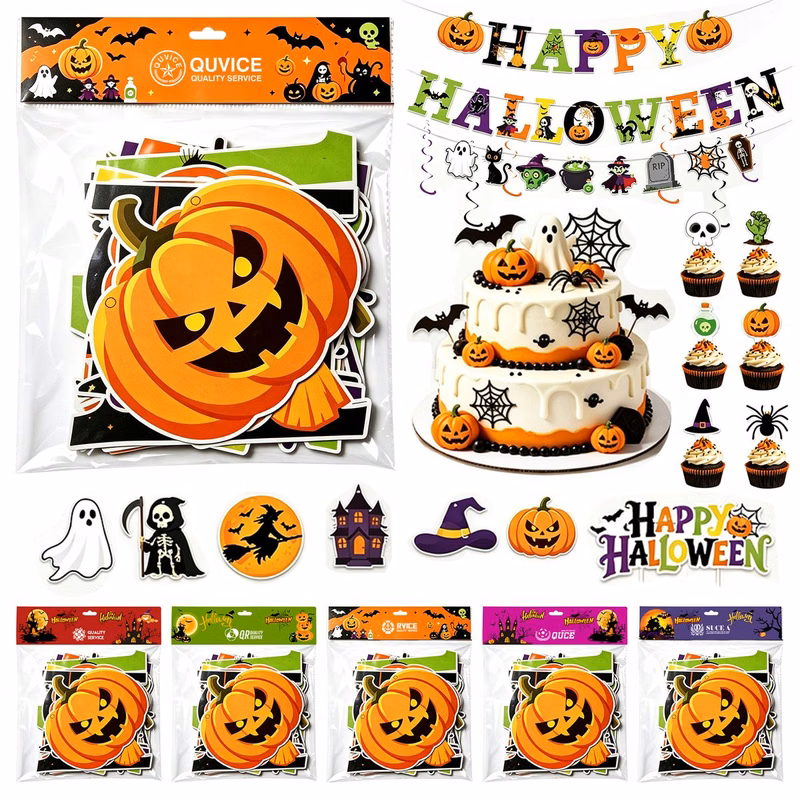 Halloween Party Atmosphere Decor Kit