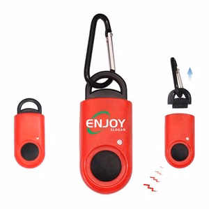 Portable Safety Alarm With Carabiner And 120DB Panic Sound