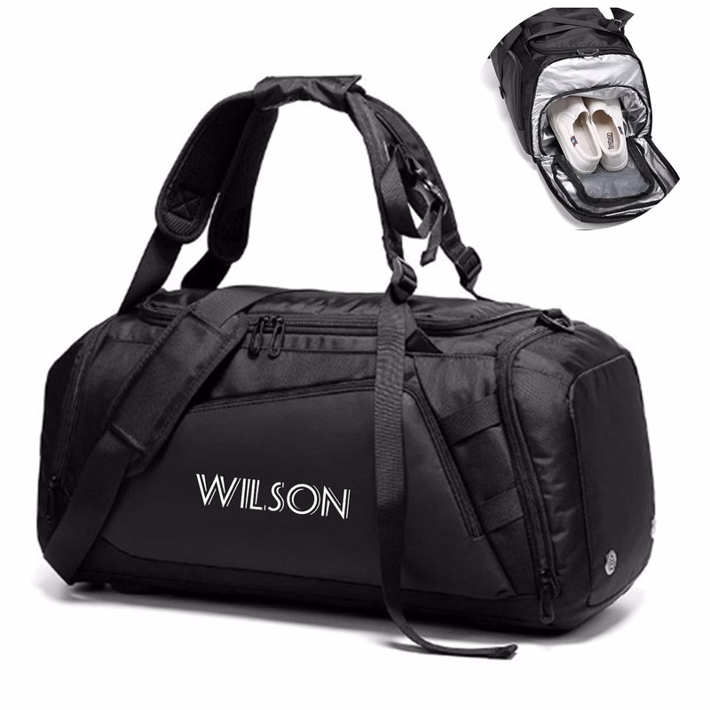 Oxford Duffel Bag with Shoe Compartment