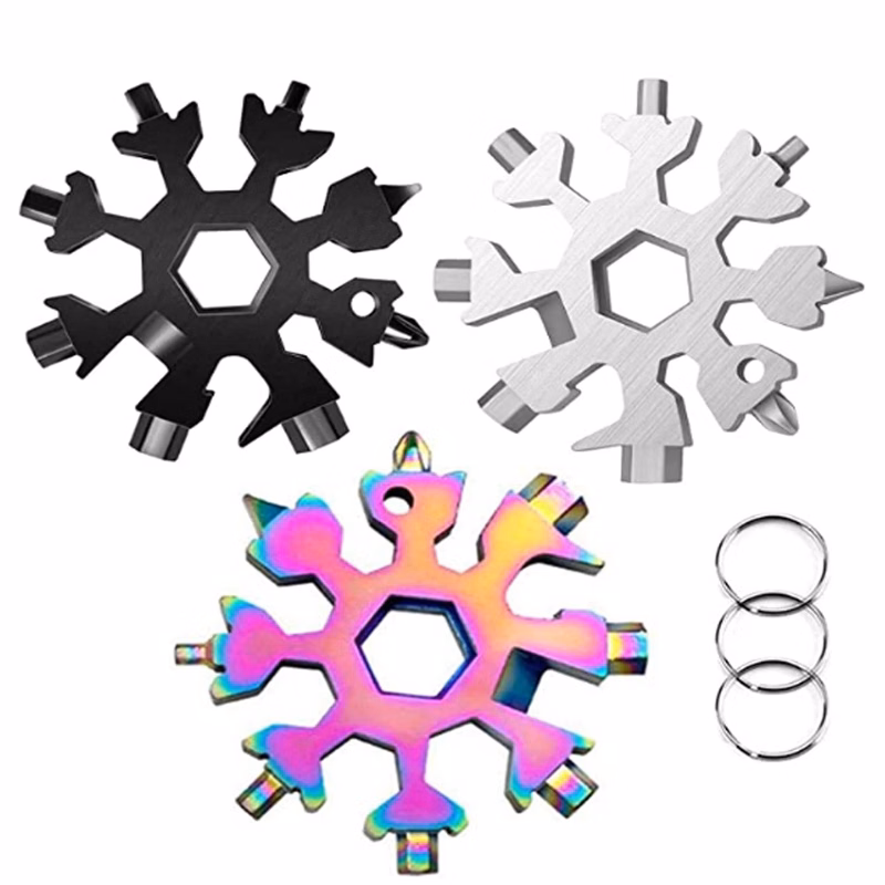 18 In 1 snowflake multitool