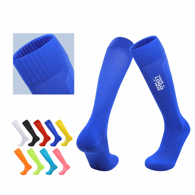 Over-Knee Soccer Socks with Cushioned Towel Sole