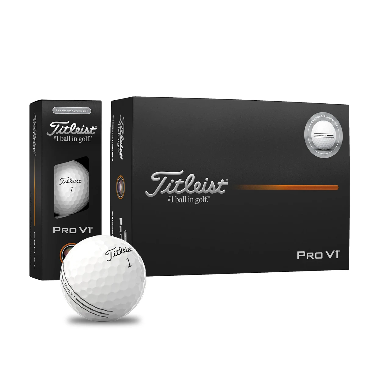 Titleist Pro V1 AIM Enhanced Golf Balls 1