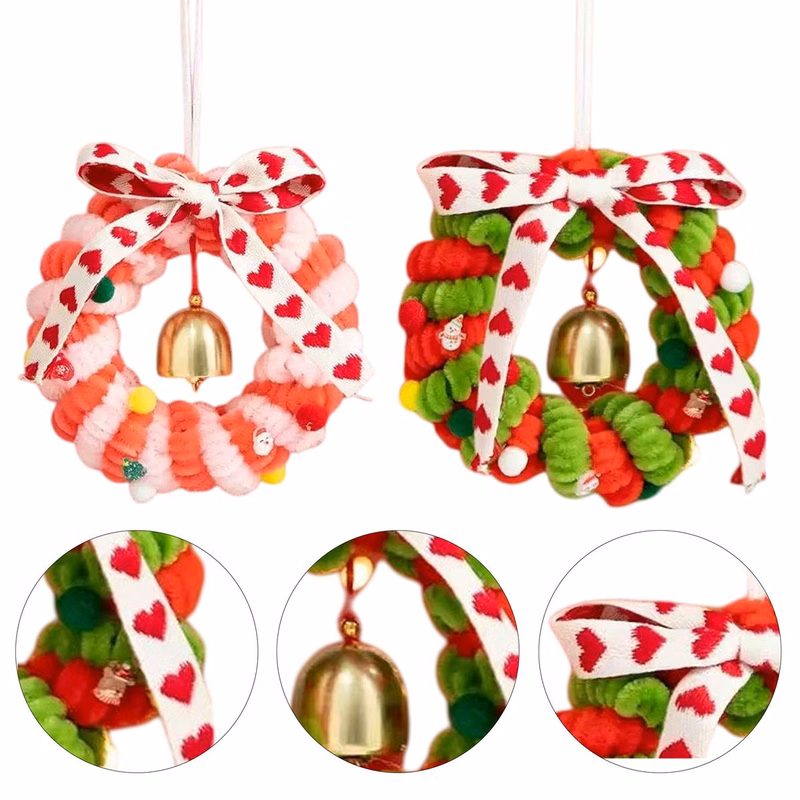 Fuzzy Christmas Ornament