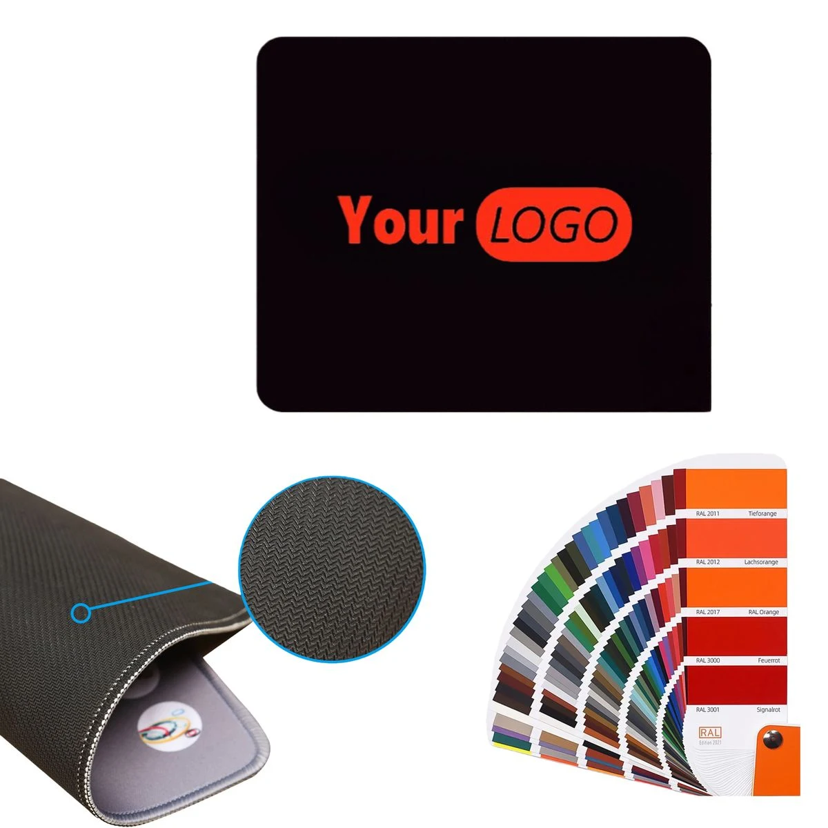 8.5x7 Inch Washable Anti Slip Mouse Pad 1