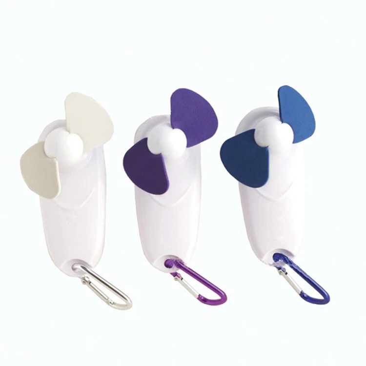Promotional Carabiner USB Fan With LED Light 1