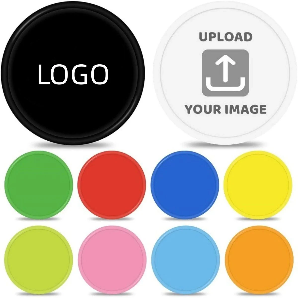 Full-Color Printed Round Plastic Tokens 1