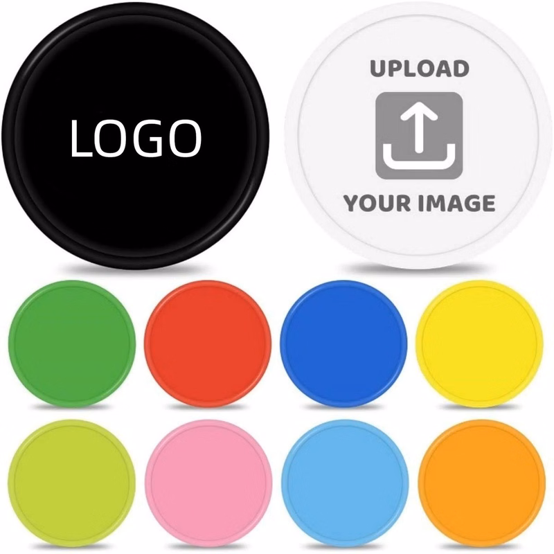 Full-Color Printed Round Plastic Tokens