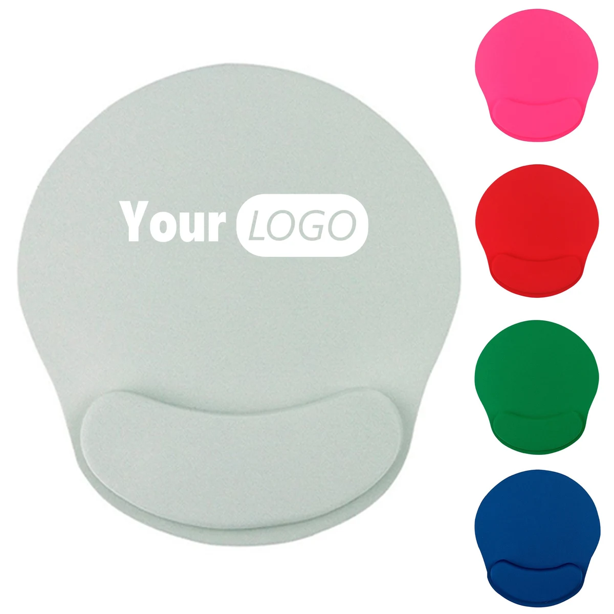 Polyester Small Square Office Wrist Mouse Pad 1