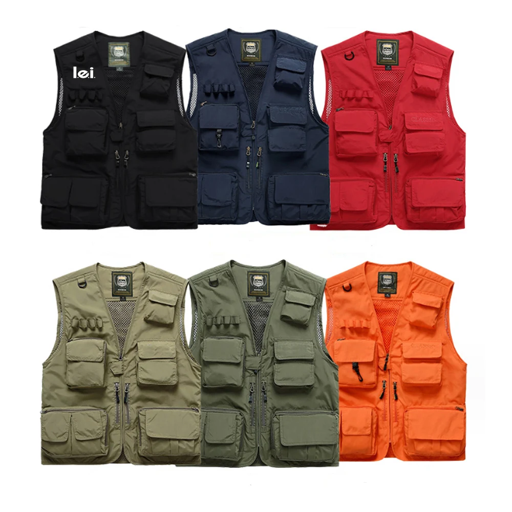 Multi-function Quick-drying Vest with Multiple Pockets 1