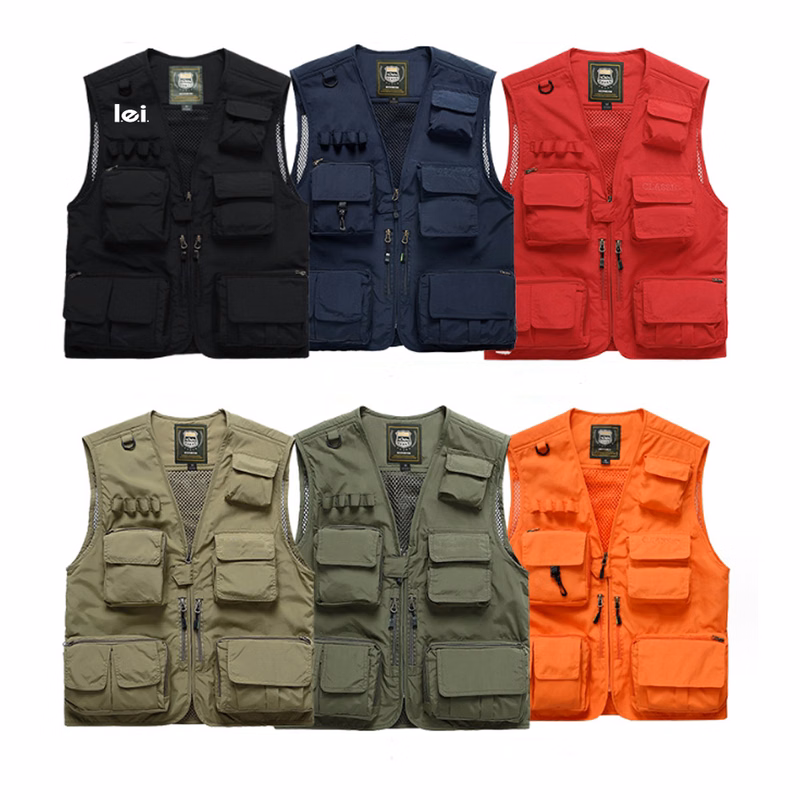 Multi-function Quick-drying Vest with Multiple Pockets