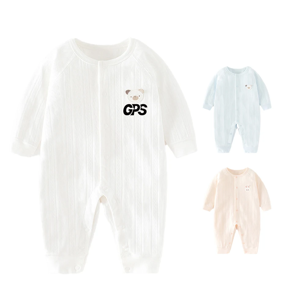 Pure Cotton Baby Crawling Clothes 1