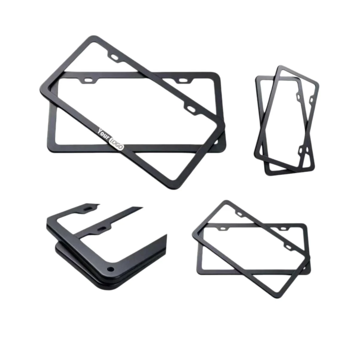 Custom Aluminum License Frame 1