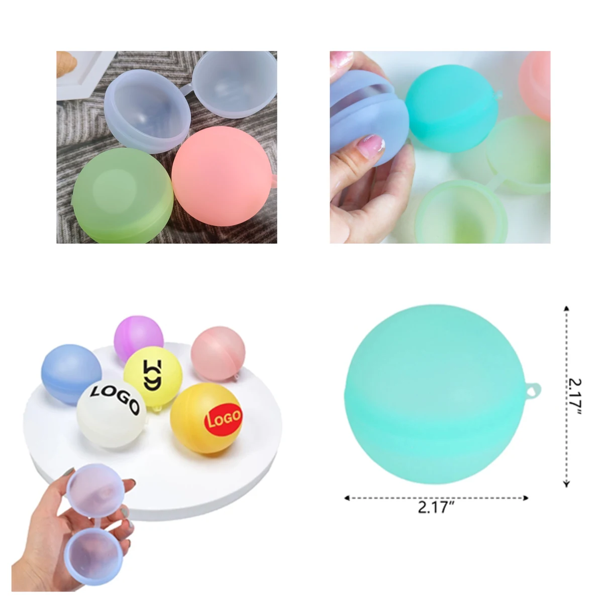 Eco - Friendly Reusable Silicone Water Bomb Balloons 1