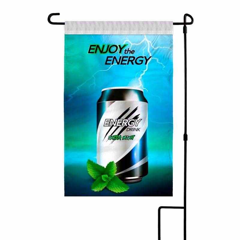 Custom Digital Print Garden Flag 12" x 18" E-Poly