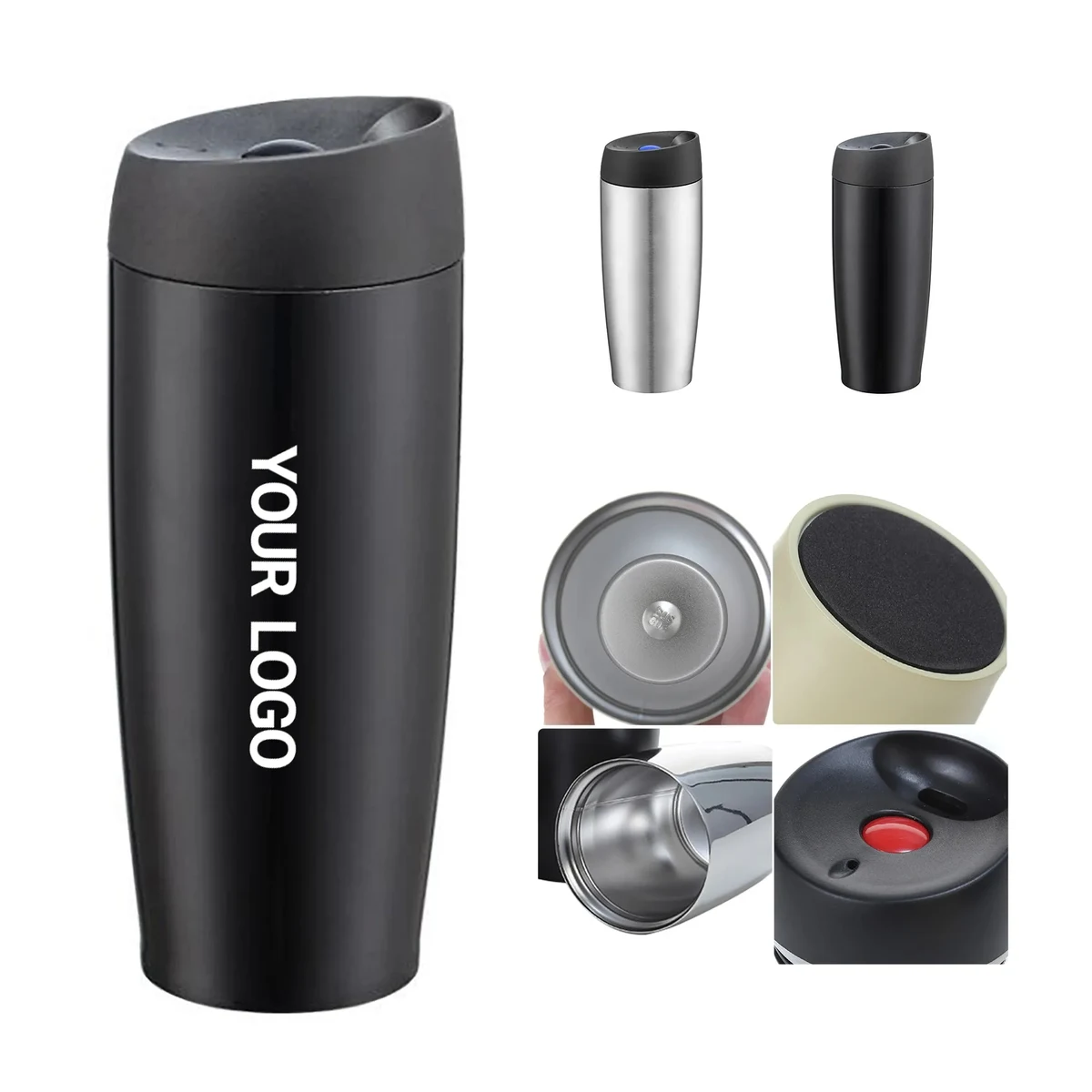 Stainless Steel Insulated Tumbler 16 oz with Non Slip Base 1