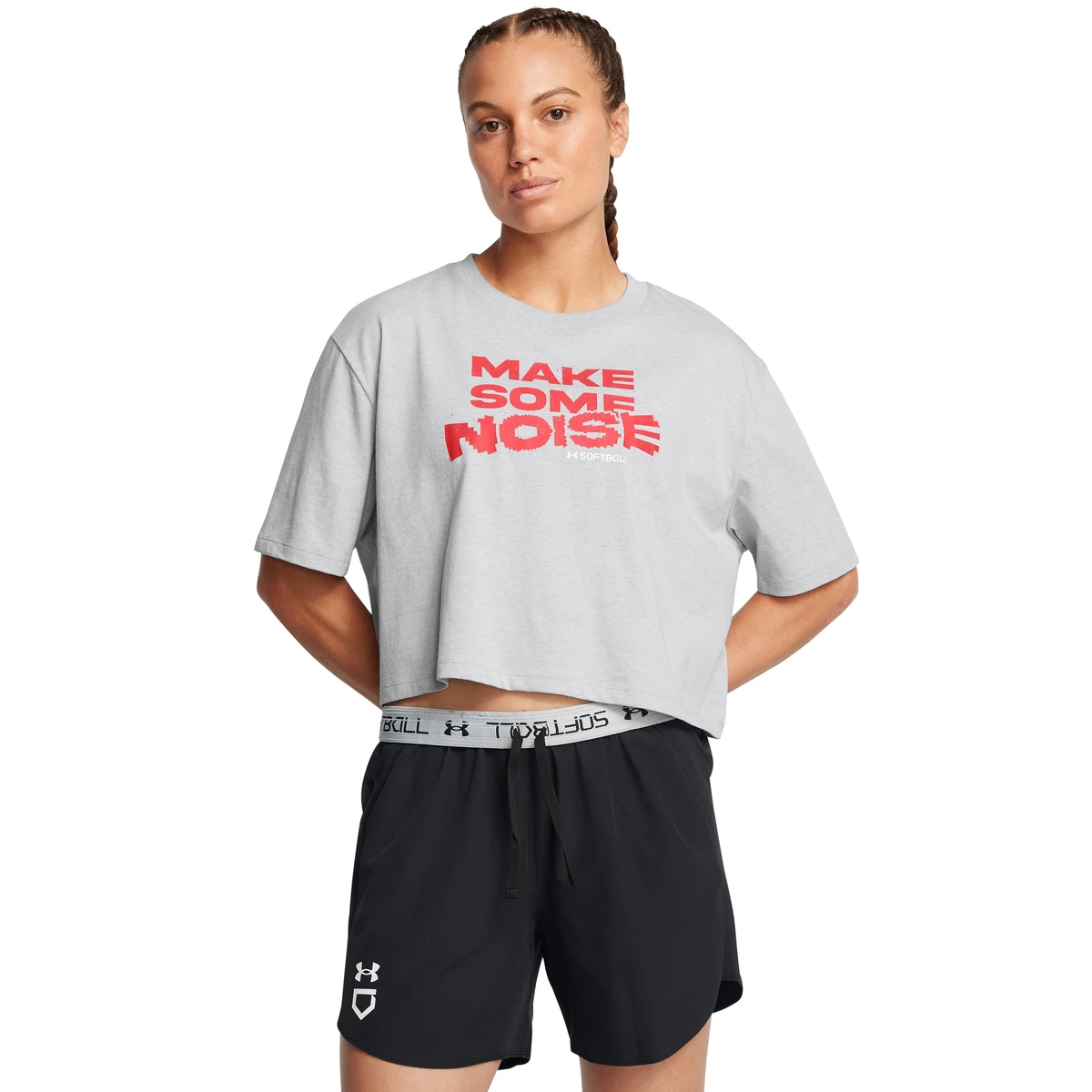 UA Make Noise Women's Short Sleeve 1