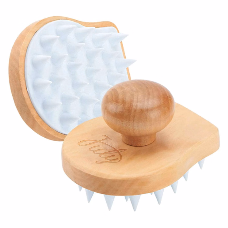 Wooden Scalp Massager Shampoo Brush