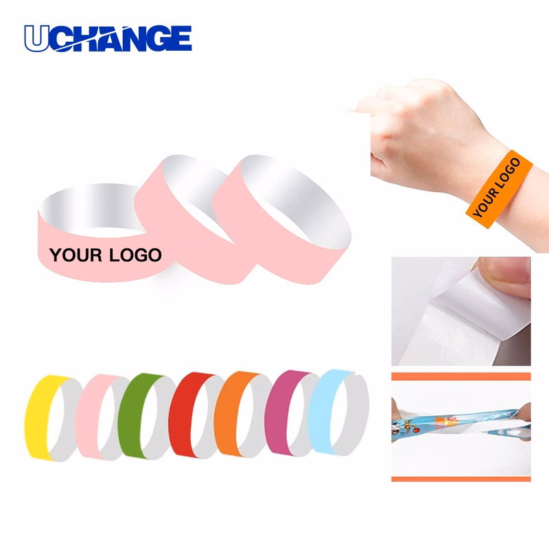 Tyvek Wristbands with Adhesive Closure for Events