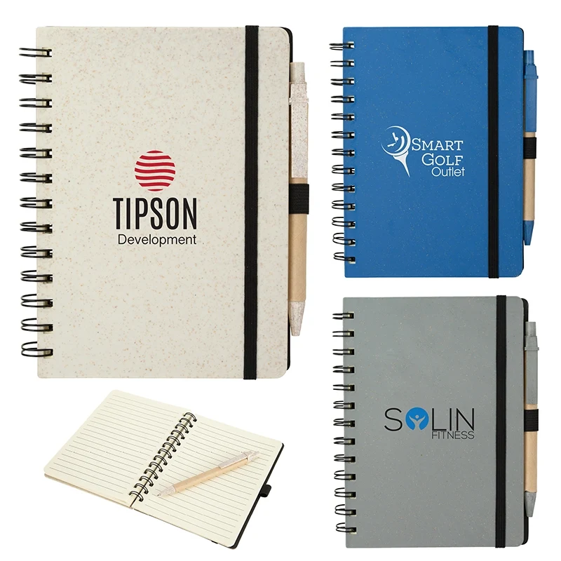 Venture Junior Wheatstraw Notebook & Pen 1