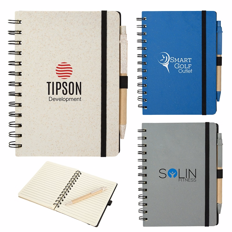 Venture Junior Wheatstraw Notebook & Pen