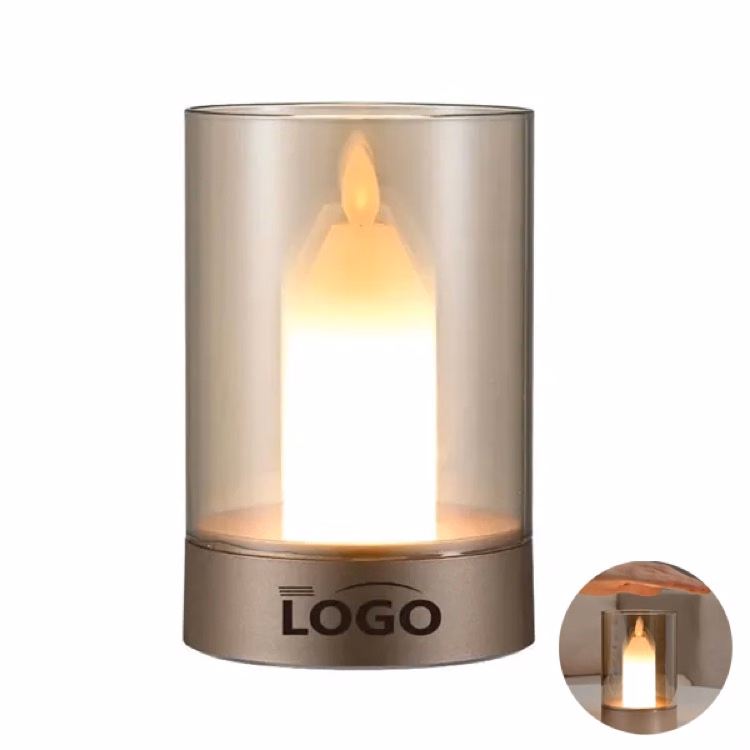 Touch-Activated LED Candle Light