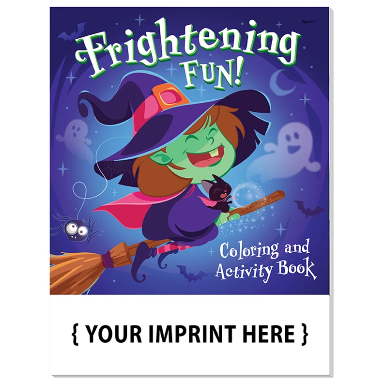 COLORING BOOK - Frightening Fun Coloring & Activity Book 1