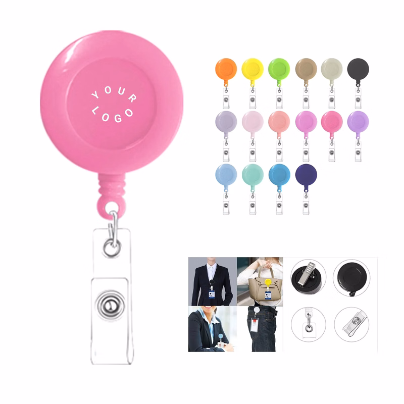 360 Degree Badge Holder Rotating Alligator Clip