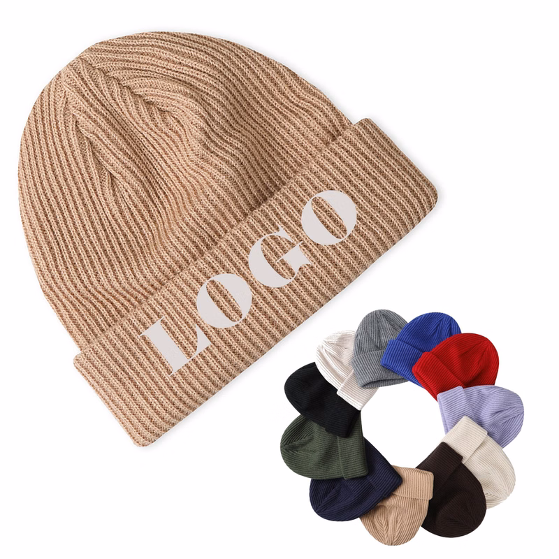 Acrylic Knitted Hat For Winter