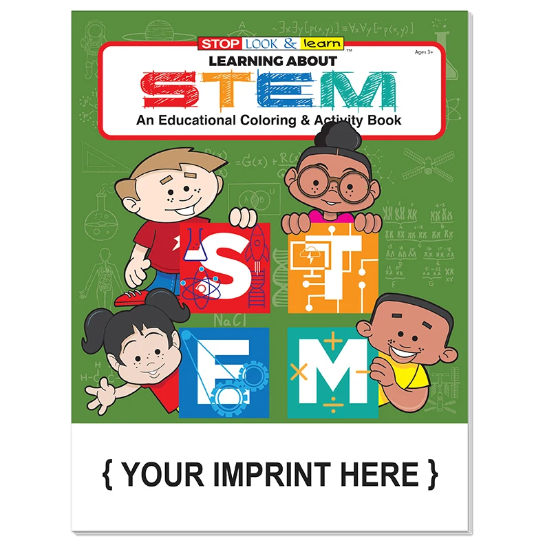 COLORING BOOK - Learning About STEM Coloring Book 1