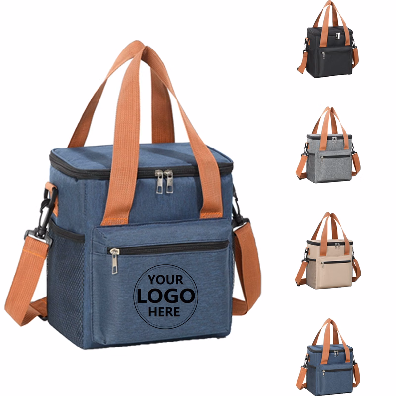 Double Layered Oxford Insulated Lunch Tote