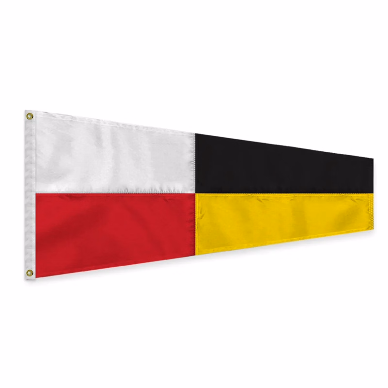 Sewn Number Pennant - 9