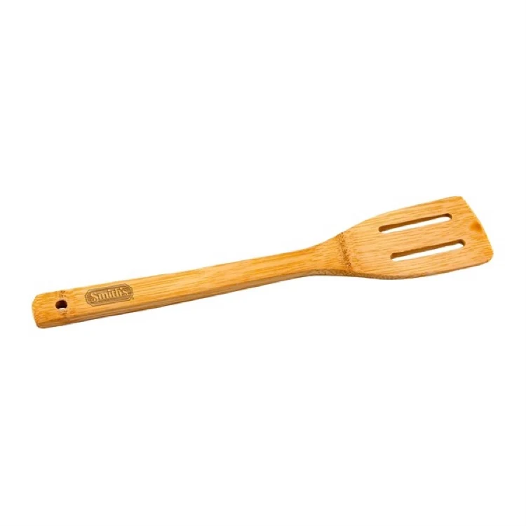 12" Bamboo Slotted Spatula 1