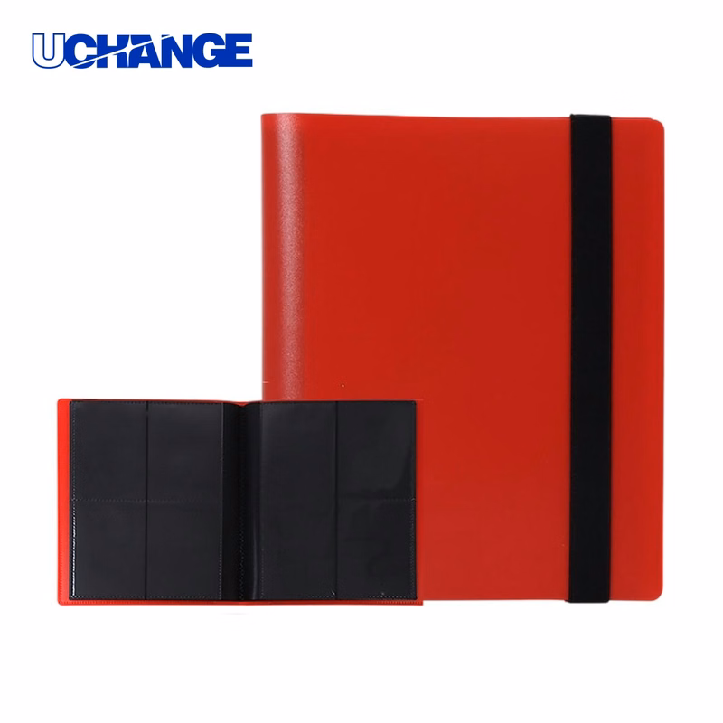 Trading Card Album Binder Organizer 160 Card 4 Pocket