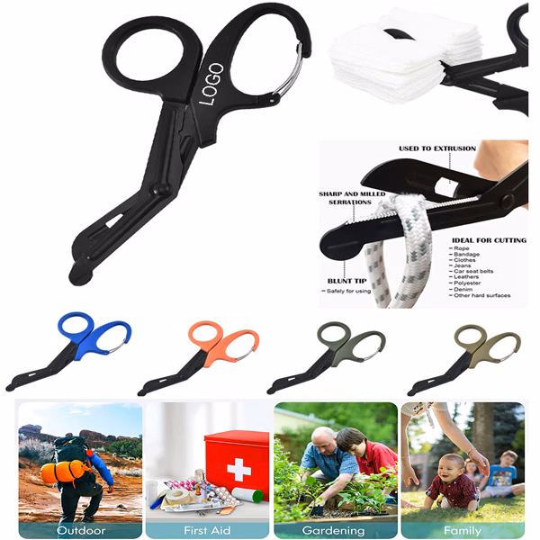EMT Trauma Shears W Carabiner