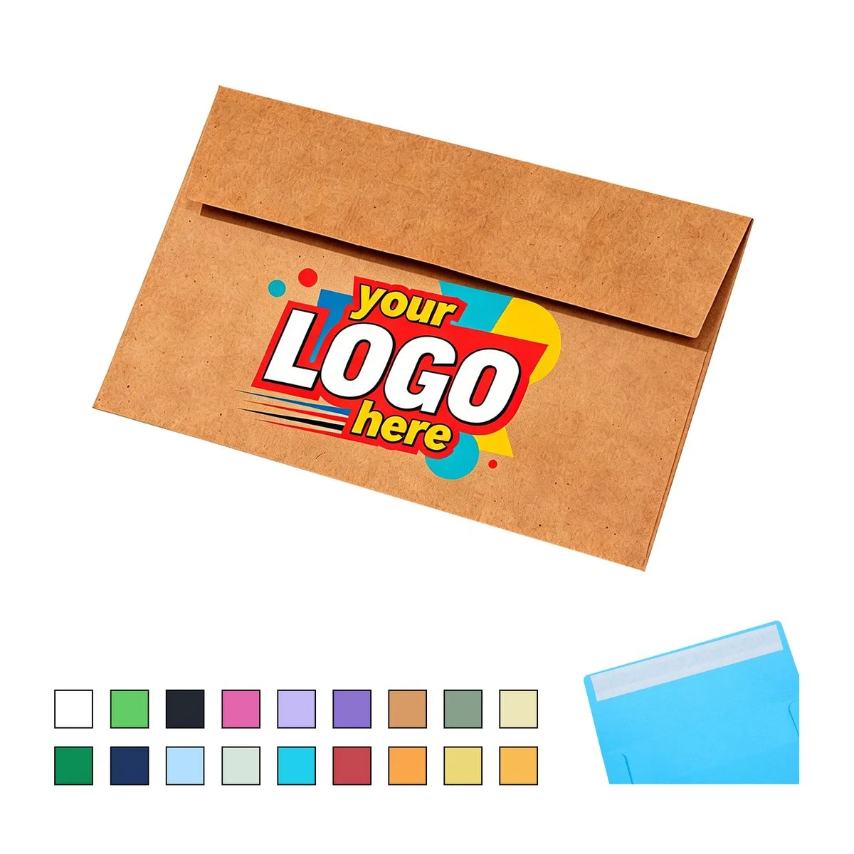 Colored Self-Adhesive Peel Seal Envelopes 1