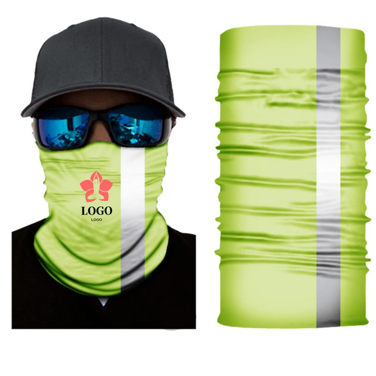 Visibility Reflective Safety Bandana Dust Protection Scarf 1